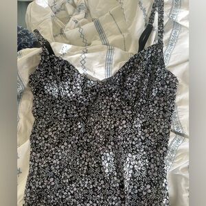Hollister Sheer Floral bodysuit